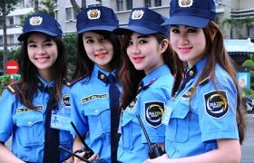 In áo đồng phục bảo vệ